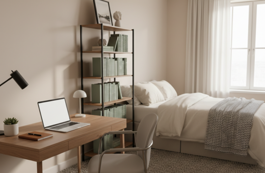 What Actually Helped Me Stop Feeling Distracted in a One-Room Living Environment