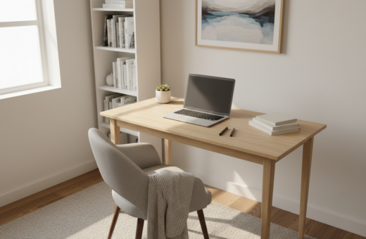 Where to Place a Workspace in an Apartment With Almost No Free Floor Area