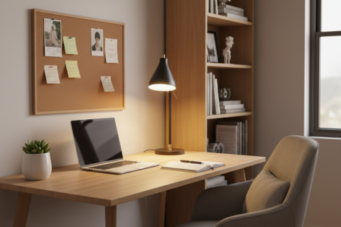 remote work in tiny apartment tips